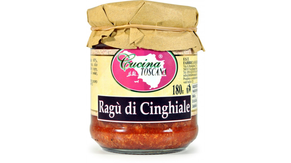 Cucina Toscana ragù di cinghiale gr.180