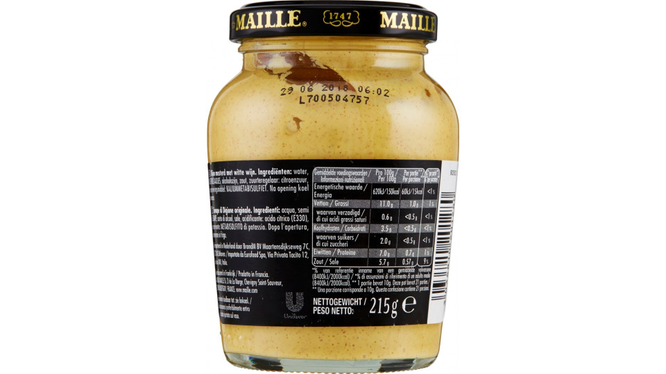 Maille Dÿon Originale Senape di Digione 215 gr.