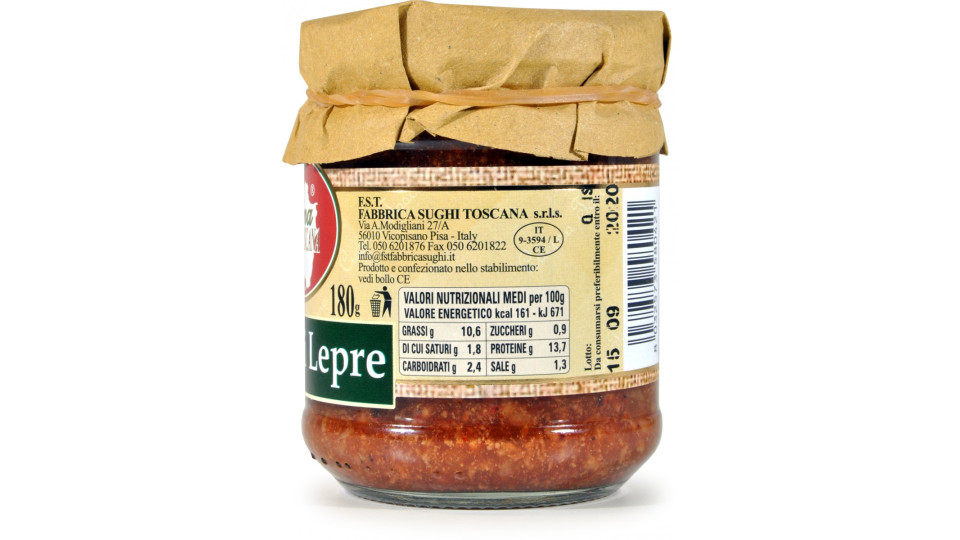 Cucina Toscana ragù di lepre gr.180