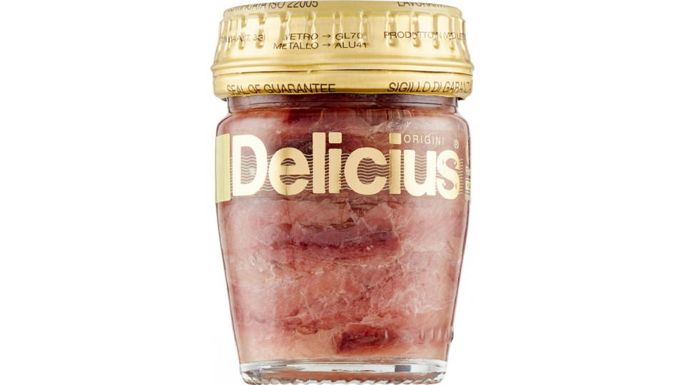 Delicius Cantabrico Filetti di Alici in olio di oliva (46%) 58 g
