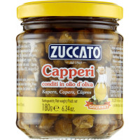 Zuccato Capperi conditi in olio d'oliva 180 g