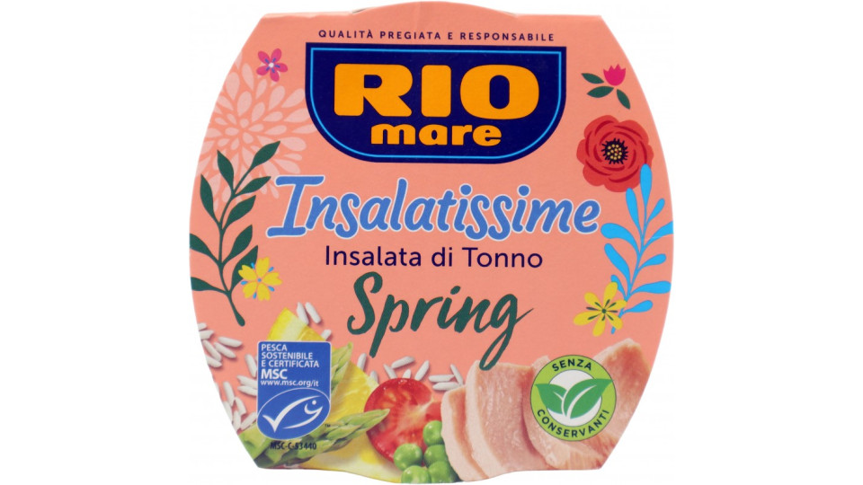Rio mare Insalatissime Insalata di Tonno Spring con asparagi,...