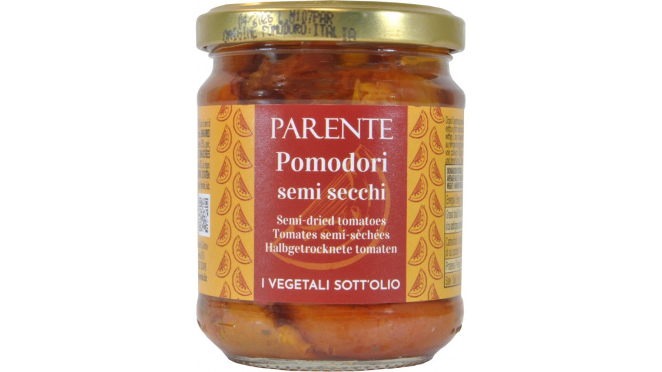 Parente pomodori secchi in olio di girasole gr.190