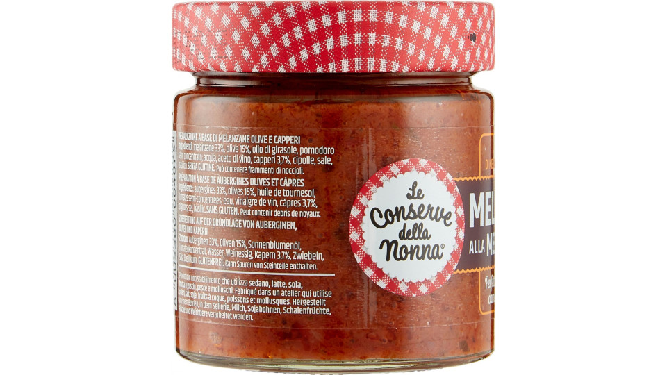 Le Conserve della Nonna Melanzane alla Mediterranea 200 gr.