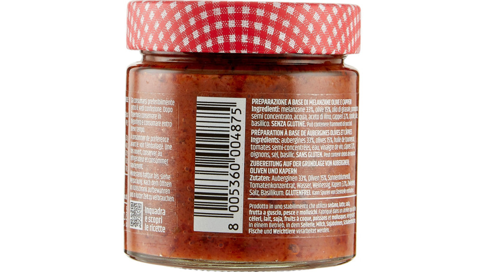 Le Conserve della Nonna Melanzane alla Mediterranea 200 gr.