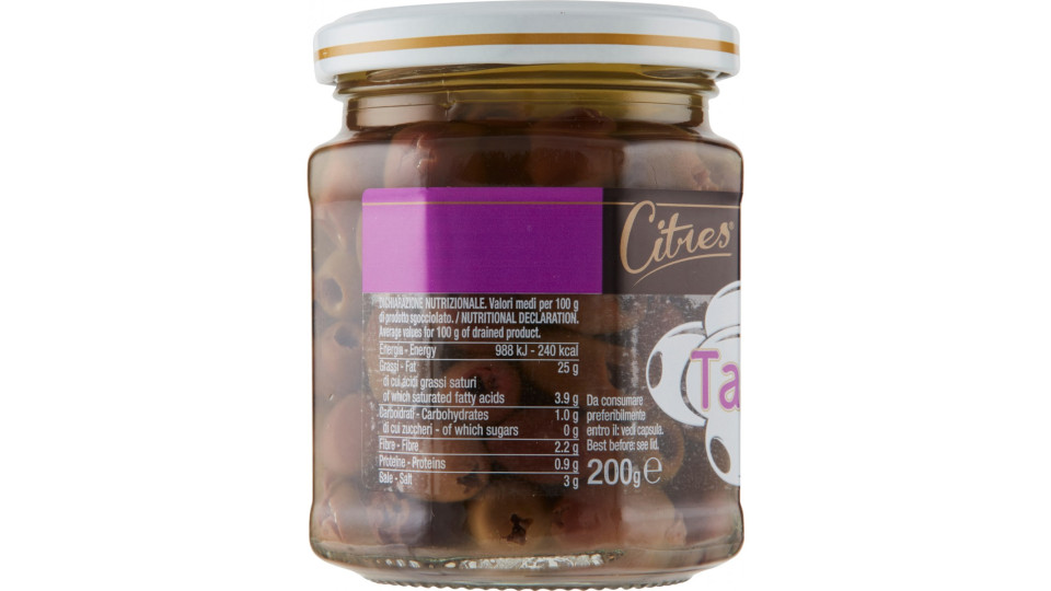 Citres Olive Taggiasche denocciolate 200 gr.