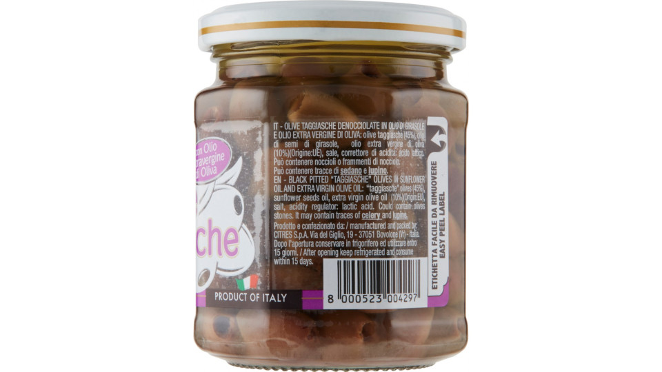 Citres Olive Taggiasche denocciolate 200 gr.
