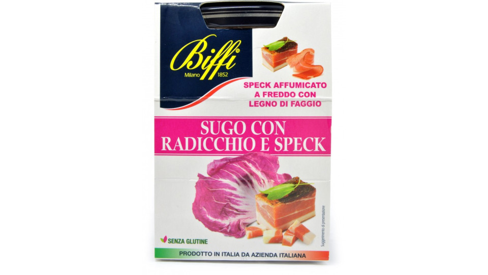 Biffi Sugo con Radicchio e Speck 190 gr.