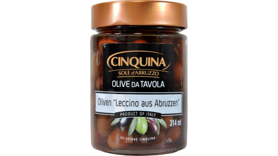 Cinquina olive leccino abruzzo gr.180