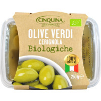 Cinquina olive verdi bio cerignola gr.250