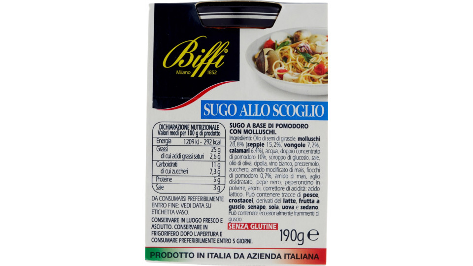 Biffi Sugo allo Scoglio 190 gr.