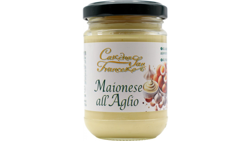 San Francesco maionese all' aglio gr.120