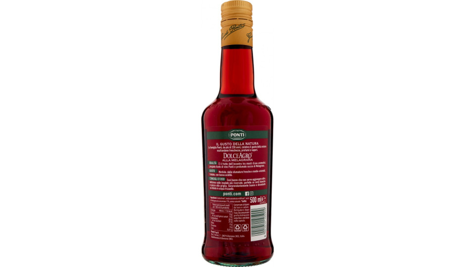 Ponti DolceAgro alla Melagrana 500 ml.
