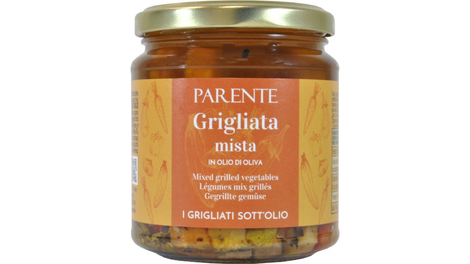 Parente verdure grigliate in olio di oliva gr.280