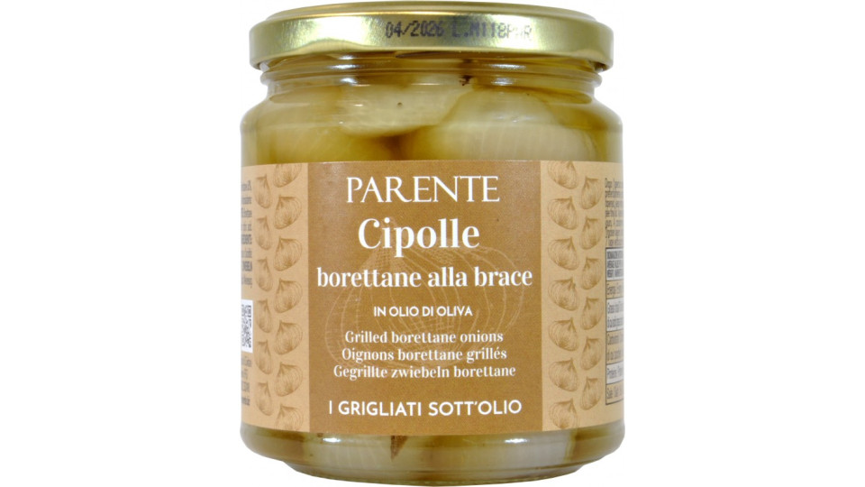Parente cipolle borettane alla brace gr.280