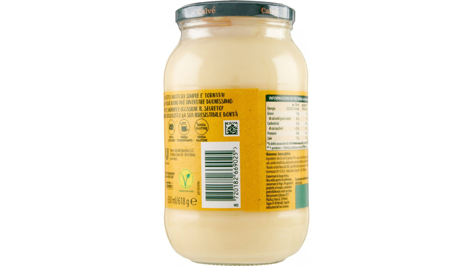 Calvé maionese Classica vaso 650 ml
