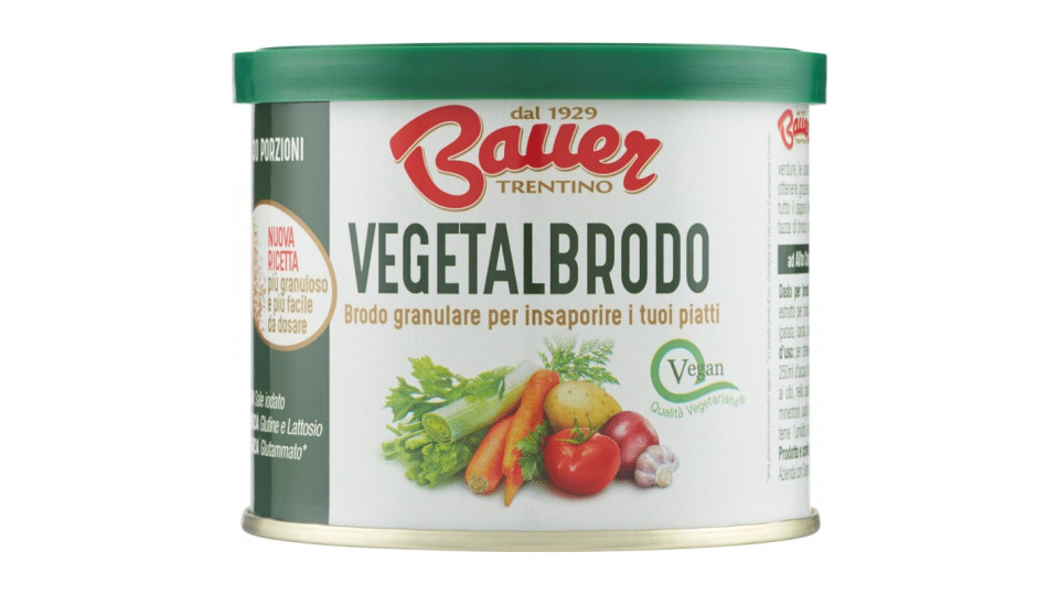 Bauer Vegetalbrodo Brodo granulare per insaporire i tuoi...