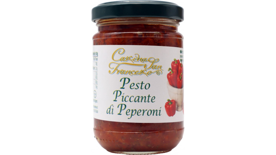 San Francesco pesto piccante ai peperoni gr.130