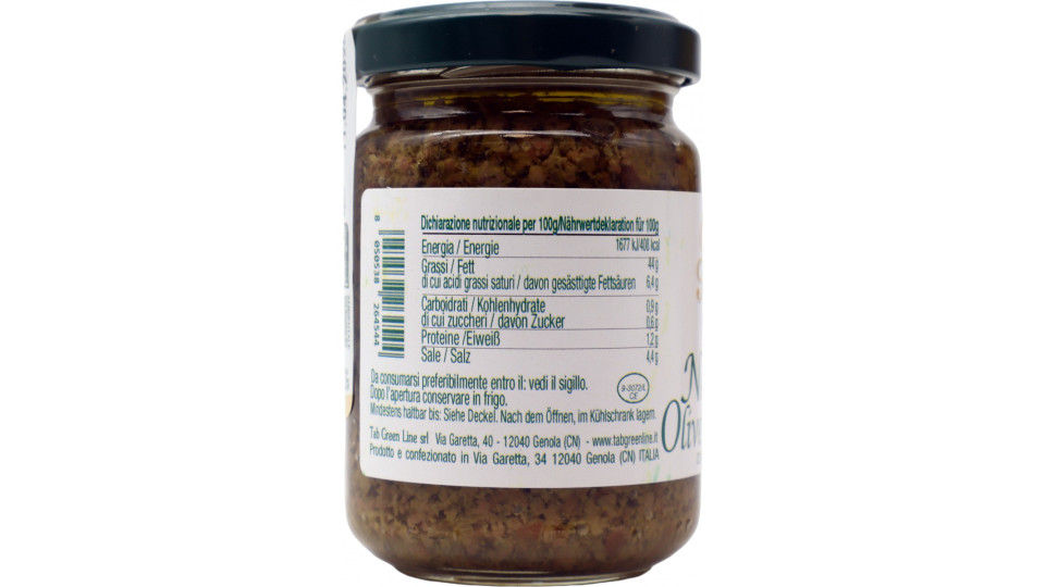 San Francesco pesto nero olive e basilico gr.130