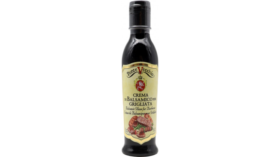 Pontevecchio crema con aceto balsamico bbq per grigliata gr.220