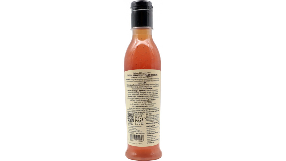 Pontevecchio crema con aceto balsamico alla fragola gr.220