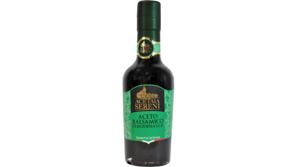 Sereni aceto balsamico di Modena etichetta verde ml.250