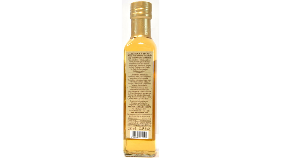 Sereni agrodolce bianco 250 ml