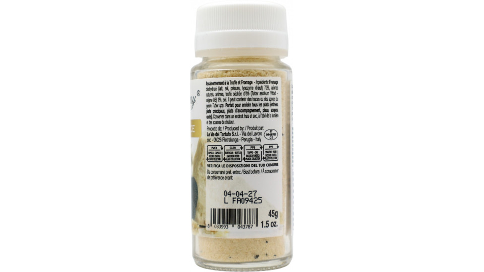 Jimmy condimento tartufo e formaggio gr.45