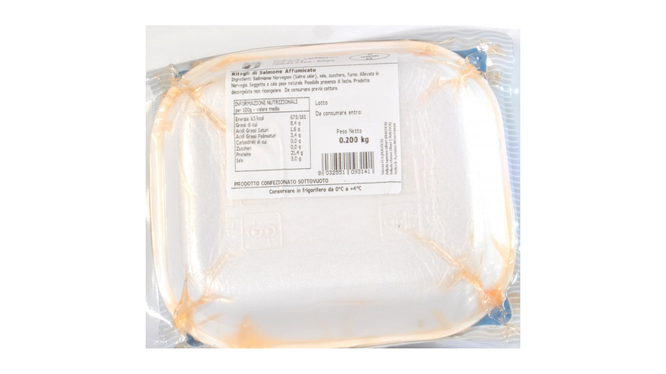 Atlantis salmone affumicato ritagli gr.200