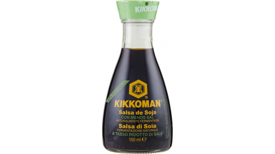 Kikkoman Salsa di Soia a Tasso Ridotto di Sale150 ml.