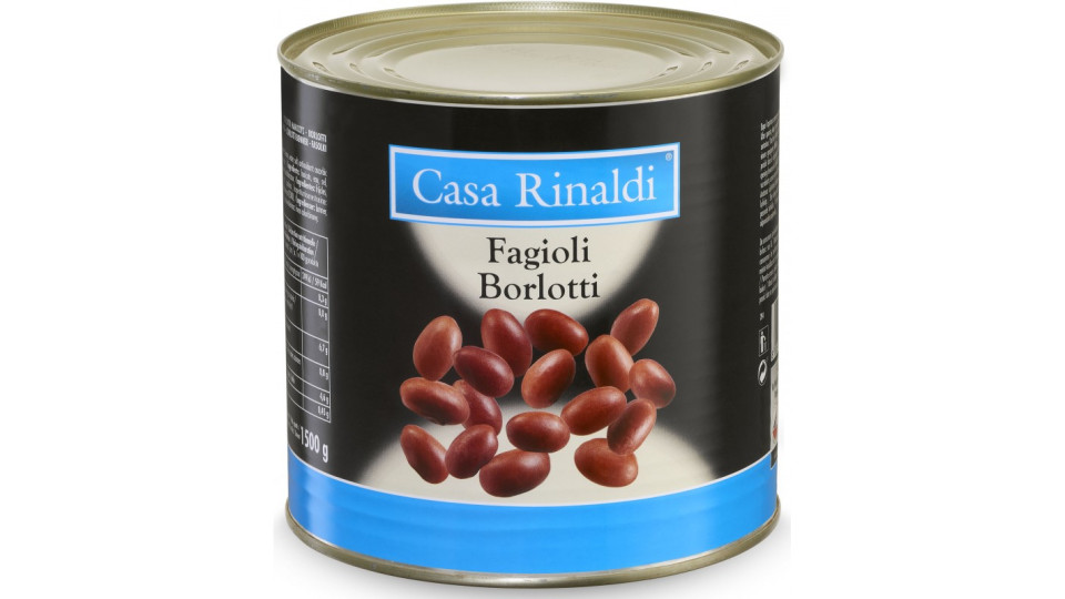 Casa rinaldi fagioli borlotti - kg.2,6