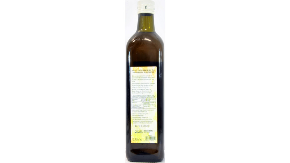 Moniga olio di sansa oliva ambra ml.750