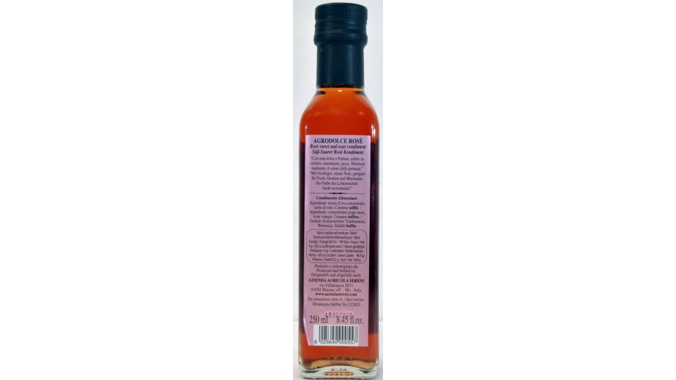 Sereni agrodolce rosè 250 ml