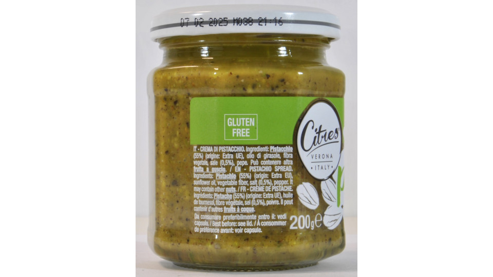 Citres crema pistacchio salato gr.200