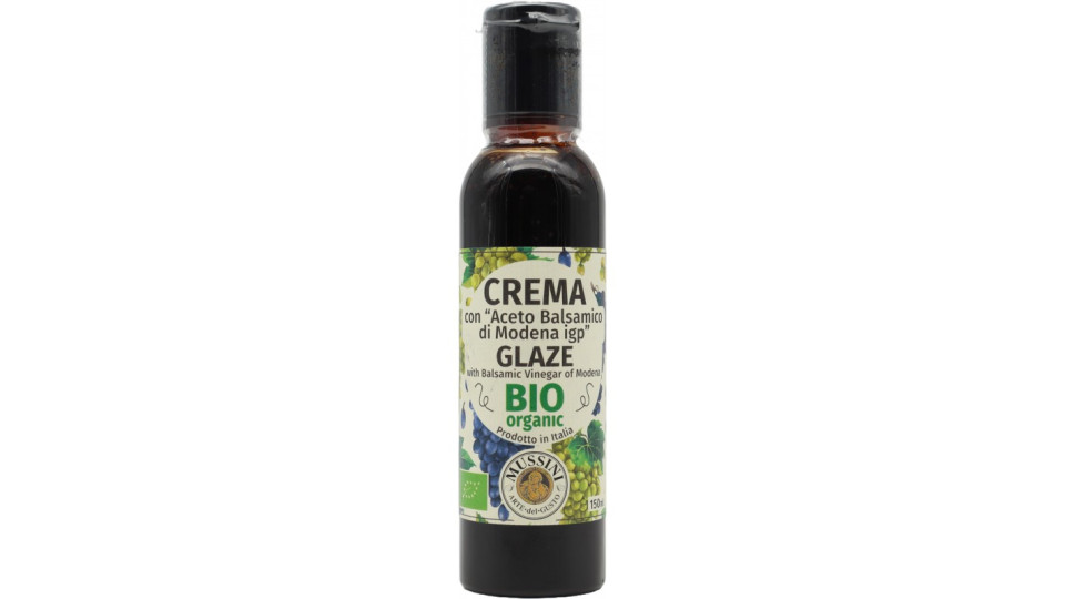 Mussini crema bio con aceto balsamico di Modena ml.150