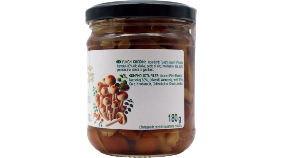 San Francesco funghi chiodini in olio di oliva gr.180