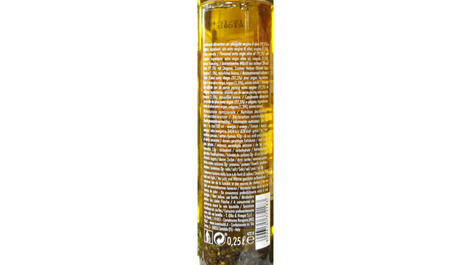 Casa Rinaldi olio extra vergine con origano ml.250