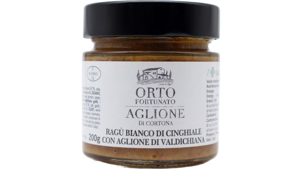 Orto Fortunato ragu bianco di cinghiale gr.220