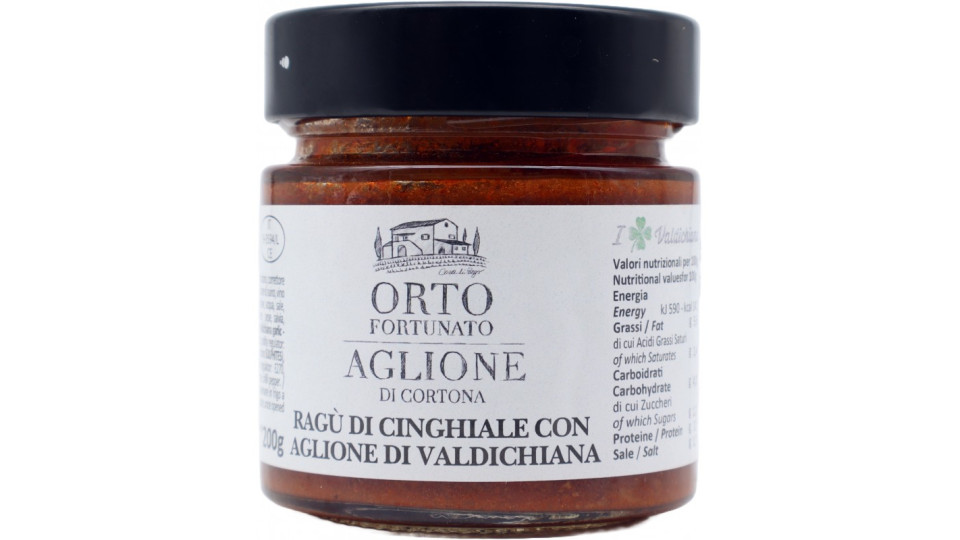 Orto Fortunato ragu rosso cinghiale gr.220