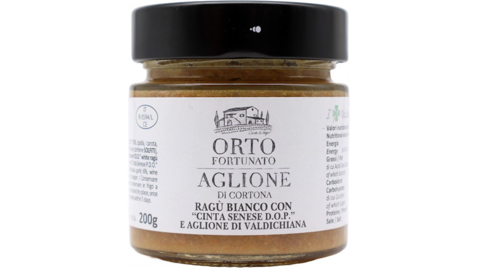 Orto Fortunato ragu bianco di cinta senese gr.220