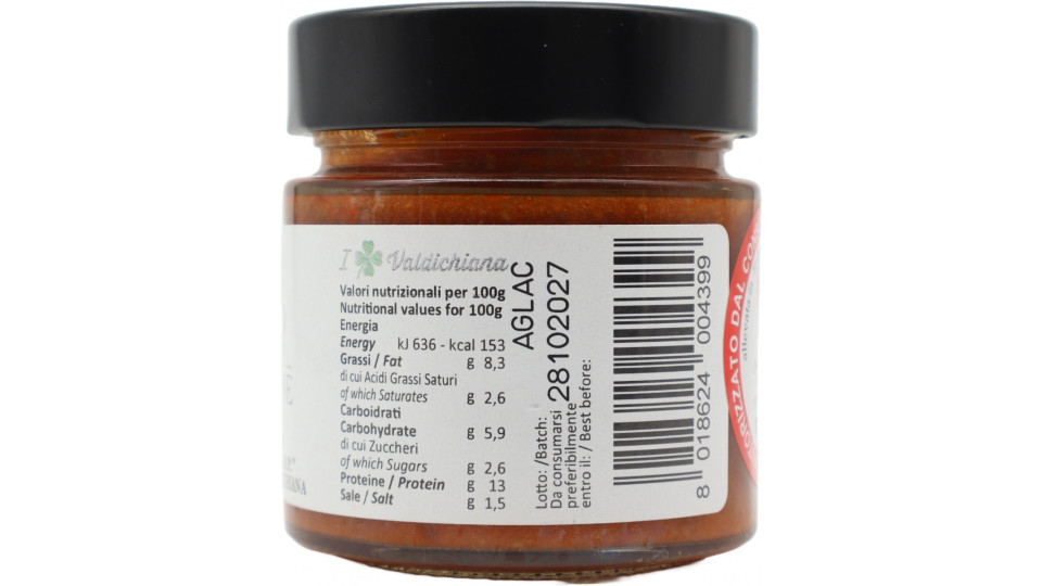 Orto Fortunato ragu rosso di cinta senese gr.220