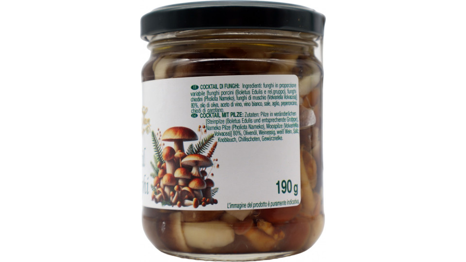 San Francesco cocktail di funghi in olio di oliva gr.190