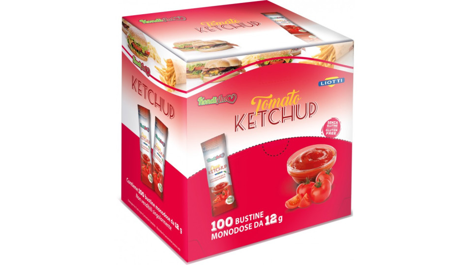 Olibar ketchup monodose gr.12 box x100