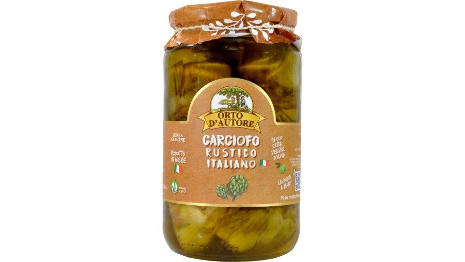 Orto d`autore carciofi rustici in olio di oliva gr.520