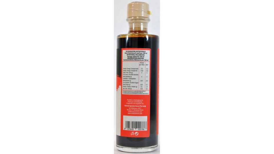 Sereni condimento aceto balsamico e chili ml.250