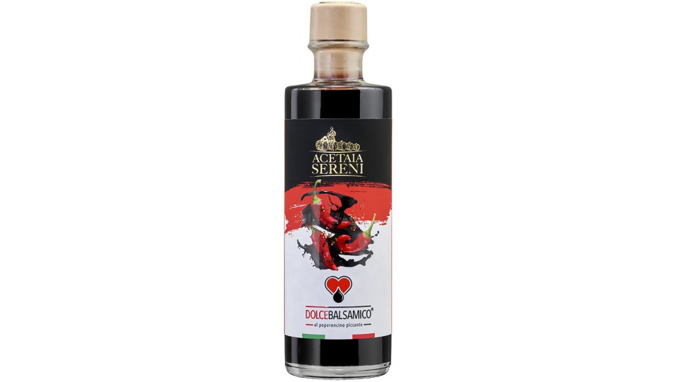 Sereni condimento aceto balsamico e chili ml.250