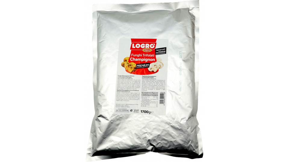 Logrò f.unghi champignon trifolati busta kg.1,7
