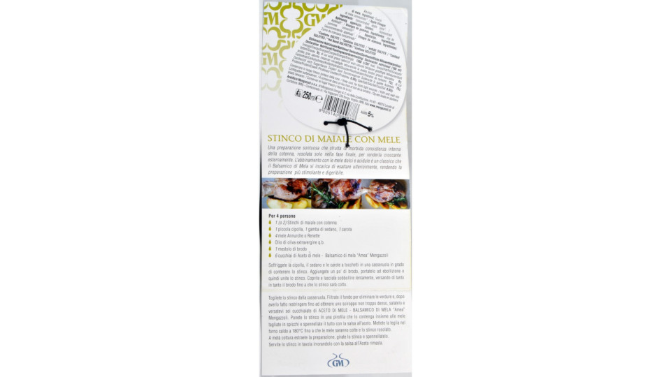 Mengazzoli aceto di mele denso balsamico ml.250