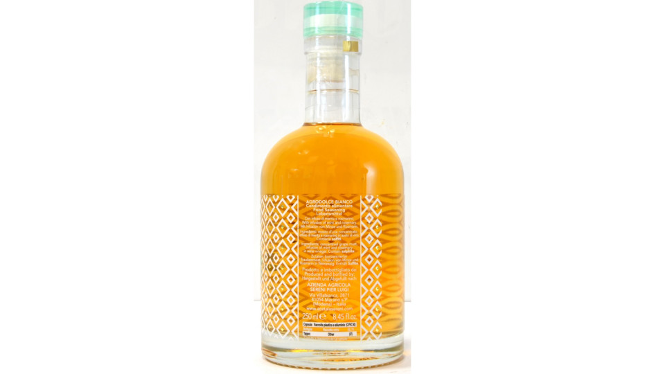 Sereni agrodolce bianco mediterraneo ml.250