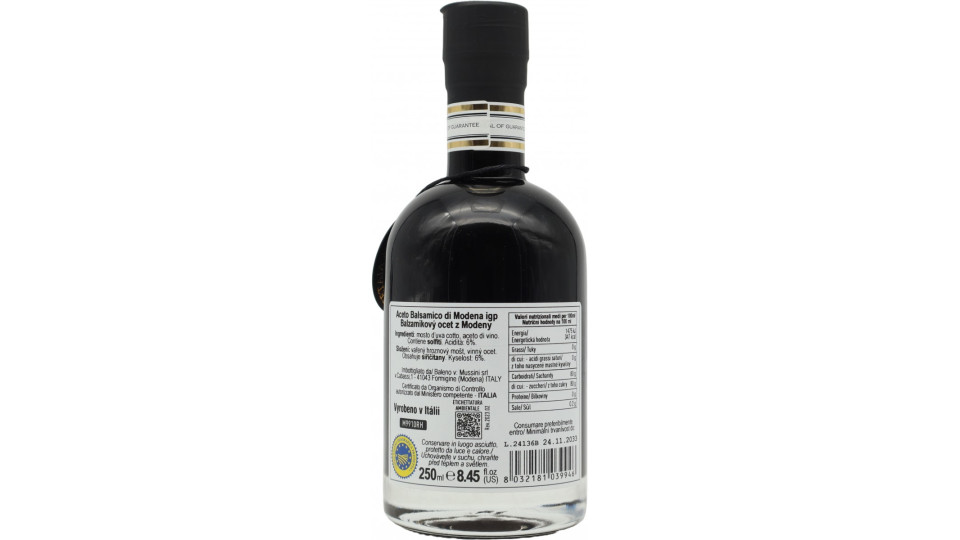 Mussini aceto balsamico igp il denso ml.250